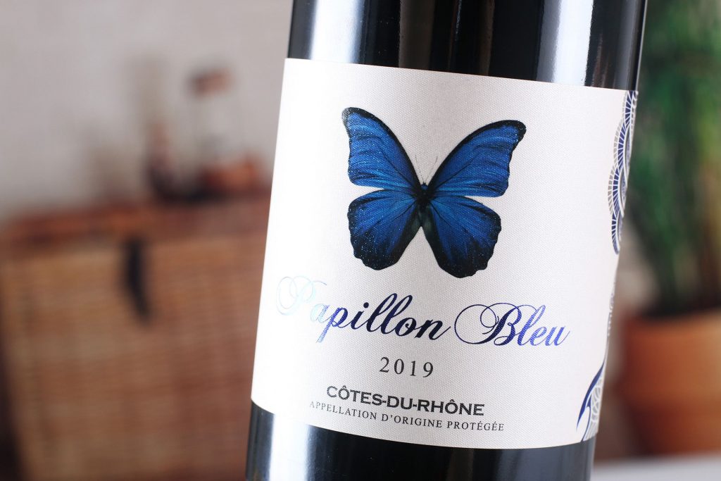 【蓝蝴蝶红葡萄酒】Papillon Bleu